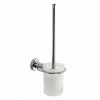 Venice Chrome Wall Mounted Toilet Brush & Holder -TOILET ACCESSORIES shop VCHRA26 P