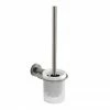 Venice Brushed Nickel Wall Mounted Toilet Brush & Holder