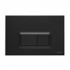VitrA Loop R Mechanical Flush Plate - Matt Black -740-0611 -TOILET ACCESSORIES shop Vitra Loop R Mechanical Flush Plates for 12cm WC Frames Matt Black p