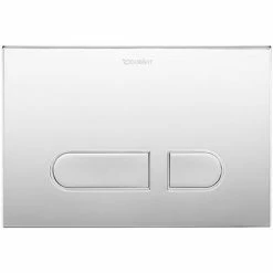 Duravit DuraSystem A1 Flush Plate - Chrome - WD5001021000