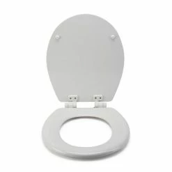Croydex Carron White Sit Tight Toilet Seat with Soft Close - WL600622H -TOILET ACCESSORIES shop WL600622H D2 460