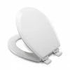 Croydex Carron White Sit Tight Toilet Seat with Soft Close - WL600622H