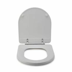 Croydex Garda D-Shape White Flexi-Fix Toilet Seat with Soft Close and Quick Release - WL600922H 10 Croydex Garda D-Shape White Flexi-Fix Toilet Seat with Soft Close and Quick Release - WL600922H -TOILET ACCESSORIES shop WL600922H D2 460