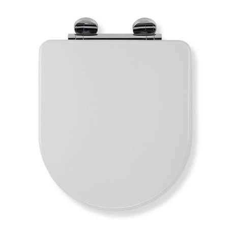 Croydex Garda D-Shape White Flexi-Fix Toilet Seat with Soft Close and Quick Release - WL600922H 6 Croydex Garda D-Shape White Flexi-Fix Toilet Seat with Soft Close and Quick Release - WL600922H - Image 4