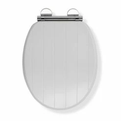 Croydex Portland White Sit Tight Toilet Seat with Soft Close and Quick Release - WL601122H -TOILET ACCESSORIES shop WL601122H D2 460