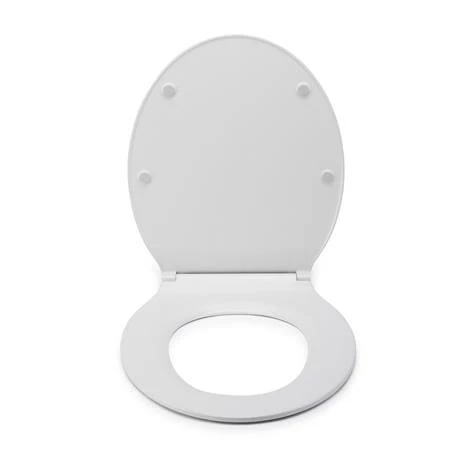 Croydex Flexi-Fix Victoria White Anti-Bacterial Toilet Seat - WL601322H 4 Croydex Flexi-Fix Victoria White Anti-Bacterial Toilet Seat - WL601322H - Image 2