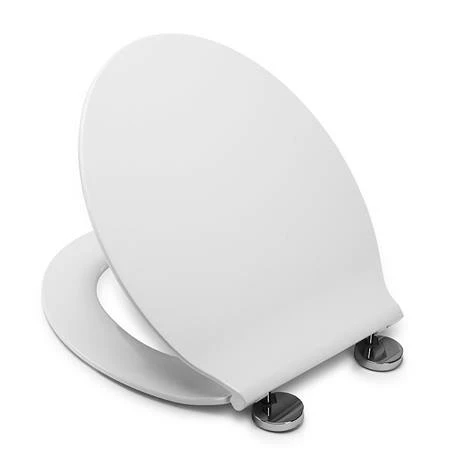 Croydex Flexi-Fix Victoria White Anti-Bacterial Toilet Seat - WL601322H 5 Croydex Flexi-Fix Victoria White Anti-Bacterial Toilet Seat - WL601322H - Image 3