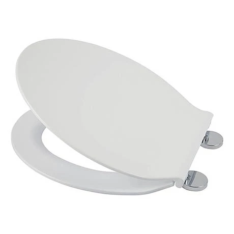 Croydex Flexi-Fix Victoria White Anti-Bacterial Toilet Seat - WL601322H 3 Croydex Flexi-Fix Victoria White Anti-Bacterial Toilet Seat - WL601322H