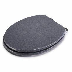 Croydex Flexi-Fix Dove Granite Effect Anti-Bacterial Toilet Seat - WL601931H -TOILET ACCESSORIES shop WL601931H ai3 460