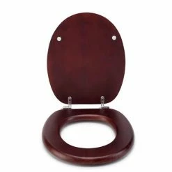 Croydex Flexi-Fix Davos Mahogany Effect Solid Pine Anti-Bacterial Toilet Seat - WL602252H 10 Croydex Flexi-Fix Davos Mahogany Effect Solid Pine Anti-Bacterial Toilet Seat - WL602252H -TOILET ACCESSORIES shop WL602252H ai3 460