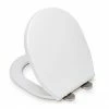 Croydex Bolsena White Flexi-Fix Toilet Seat with Soft Close - WL602822H -TOILET ACCESSORIES shop WL602822H P