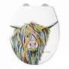 Croydex Angus McCoo Flexi-Fix Toilet Seat by Steven Brown Art - WL604022 -TOILET ACCESSORIES shop WL604022 P