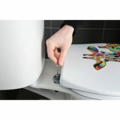 Croydex Francie & Josie Flexi-Fix Toilet Seat by Steven Brown Art - WL604122 12 Croydex Francie & Josie Flexi-Fix Toilet Seat by Steven Brown Art - WL604122 -TOILET ACCESSORIES shop WL604122 D4 460
