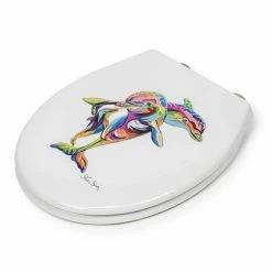 Croydex Hannah McWave Flexi-Fix Toilet Seat by Steven Brown Art - WL604222H 11 Croydex Hannah McWave Flexi-Fix Toilet Seat by Steven Brown Art - WL604222H -TOILET ACCESSORIES shop WL604222H D4 460