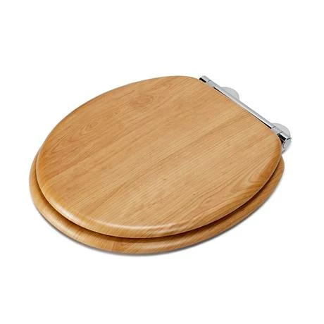 Croydex Hartley Oak Effect Toilet Seat with Soft Close and Quick Release - WL605076H 7 Croydex Hartley Oak Effect Toilet Seat with Soft Close and Quick Release - WL605076H - Image 5