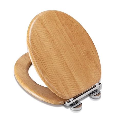 Croydex Hartley Oak Effect Toilet Seat with Soft Close and Quick Release - WL605076H 3 Croydex Hartley Oak Effect Toilet Seat with Soft Close and Quick Release - WL605076H