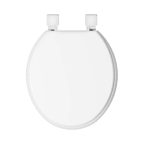 Traditional Style White Wooden Toilet Seat - WTS001 3 Traditional Style White Wooden Toilet Seat - WTS001
