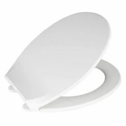 Wenko Kos Soft Close Toilet Seat - White -TOILET ACCESSORIES shop Wenko Kos Soft Close Toilet Seat White d2 460
