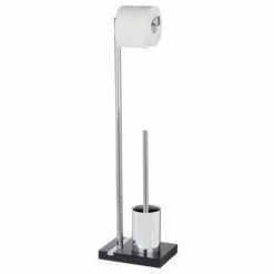 Wenko - Noble Standing WC Set - Black - 20460100