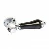 Imperial Chrome & Black Ceramic Cistern Lever Handle -TOILET ACCESSORIES shop XO12000140 P