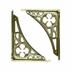Imperial Ironbridge Antique Gold High Level Cistern Brackets (Pair)