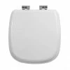 Imperial Radcliffe Soft Close Toilet Seat with Chrome Hinges - Gloss White 1 Imperial Radcliffe Soft Close Toilet Seat with Chrome Hinges - Gloss White -TOILET ACCESSORIES shop XW50000110NSB P