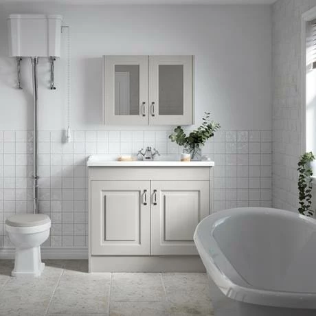 York Grey Top Fixing Soft Close Toilet Seat 4 York Grey Top Fixing Soft Close Toilet Seat - Image 2