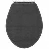 York Dark Grey Top Fixing Soft Close Toilet Seat 1 York Dark Grey Top Fixing Soft Close Toilet Seat -TOILET ACCESSORIES shop YRKTSG prod