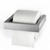 Zack Linea Wall Mounted Toilet Roll Holder - Stainless Steel - 40386 -TOILET ACCESSORIES shop Zack Linea Wall Mounted Toilet Roll Holder Stainless Steel 40386 Medium